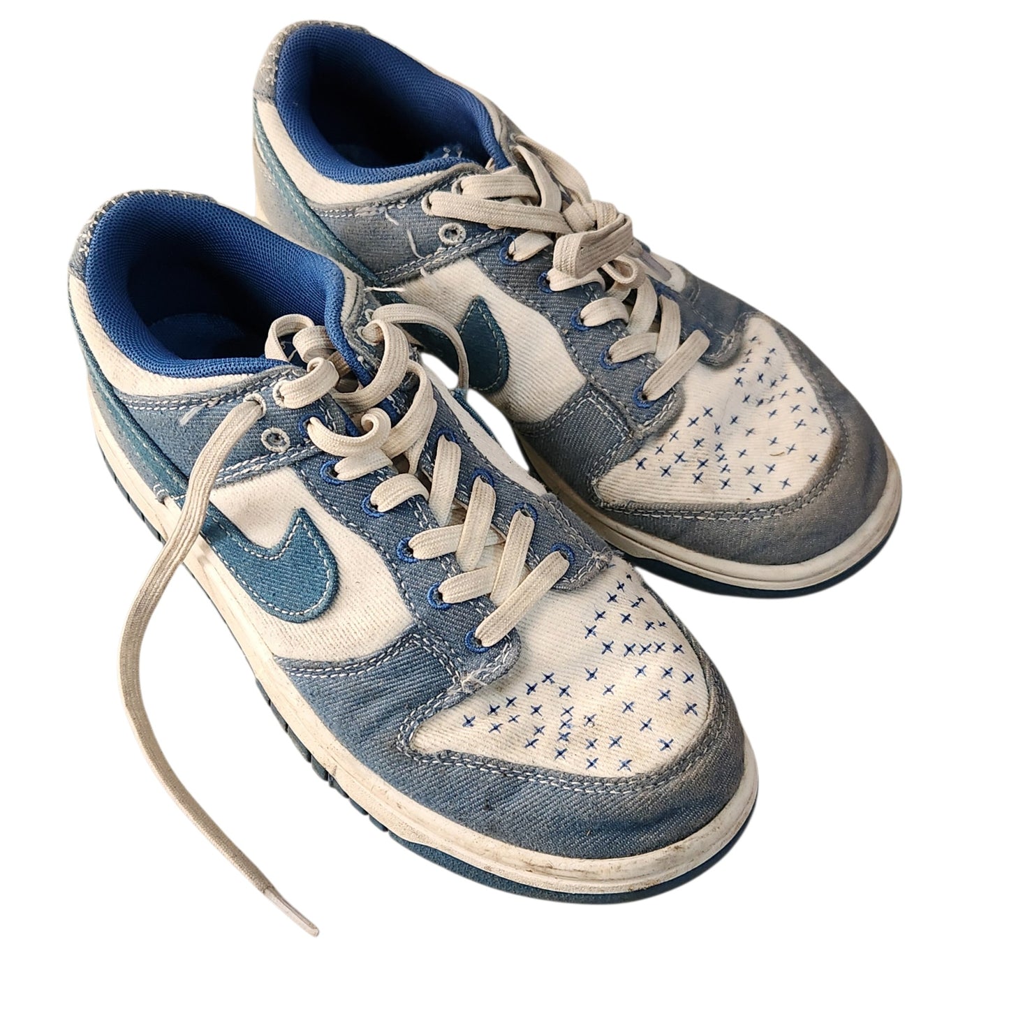 NIKE | נעלי סניקרס ג׳ינס כחול-לבן | יוניסקס | מידה 40