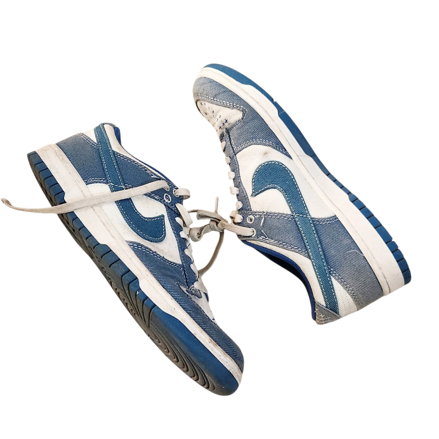 NIKE | נעלי סניקרס ג׳ינס כחול-לבן | יוניסקס | מידה 40