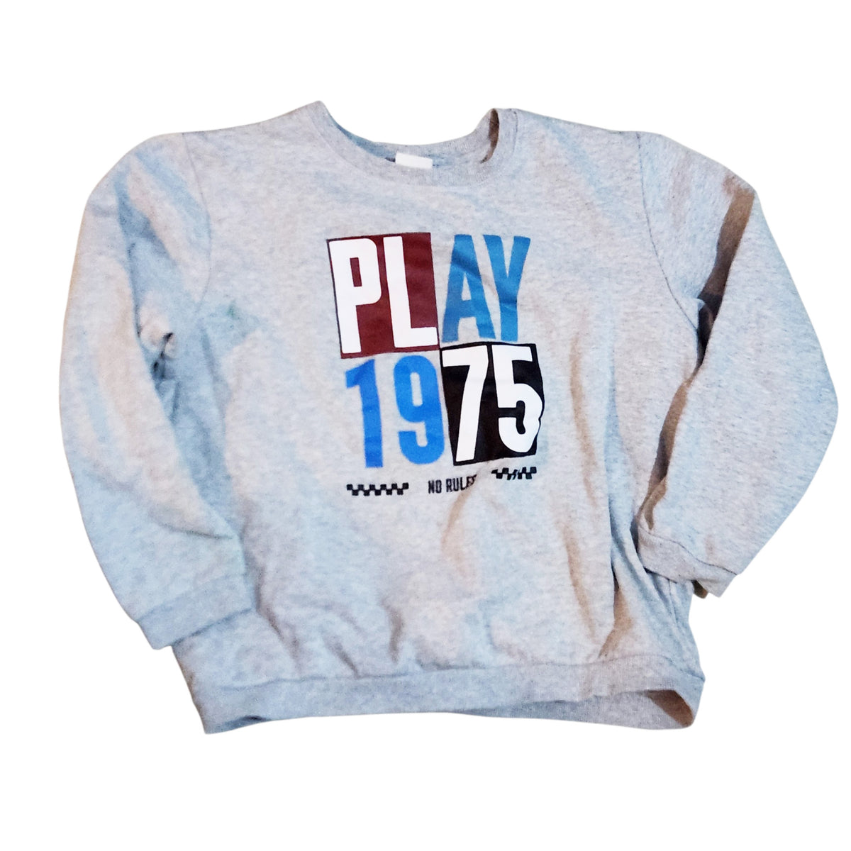 CASTRO | סווטשירט אפור לילדים PLAY 1975 | מידה 10-12