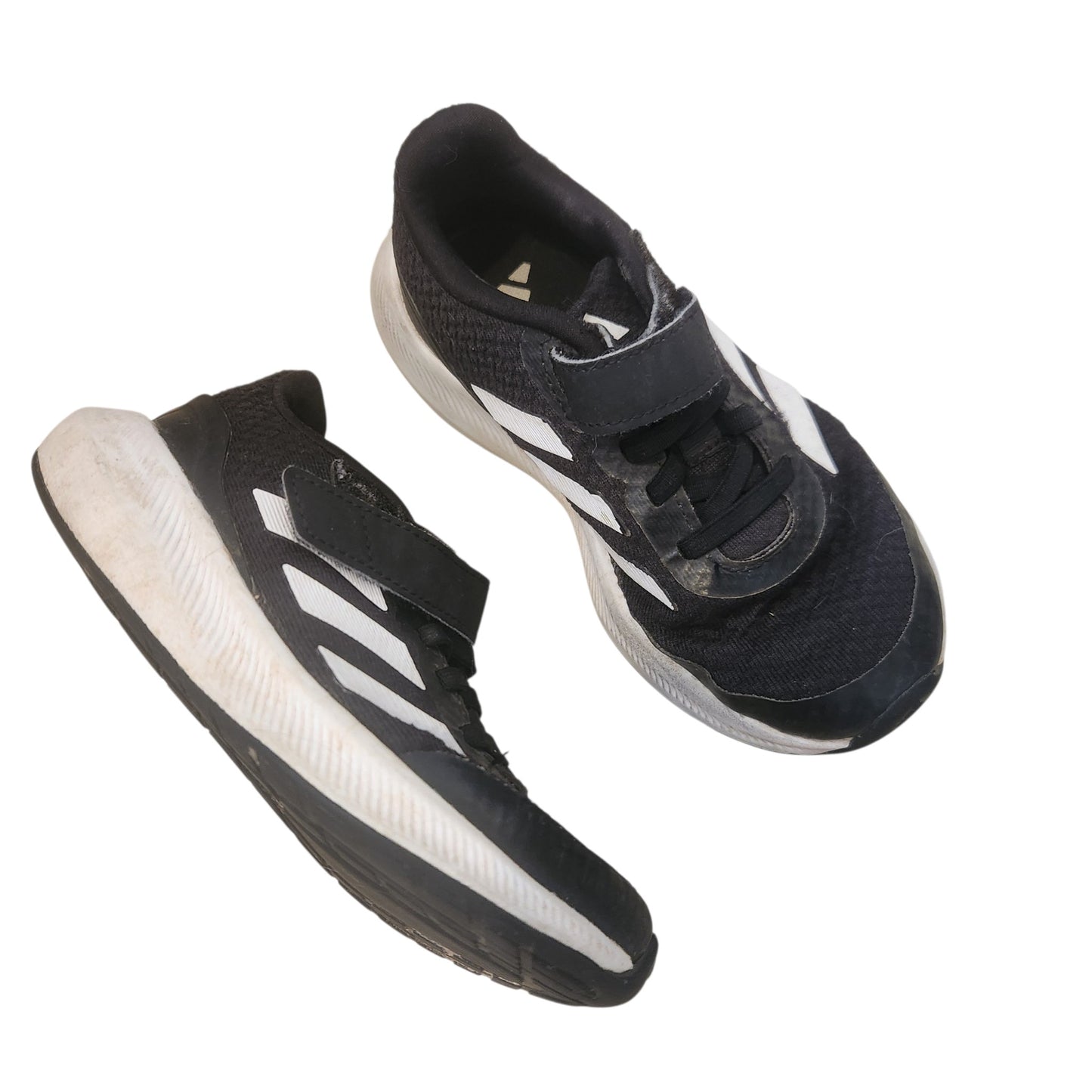 ADIDAS | נעלי ספורט לילדים שחור לבן | מידה 29