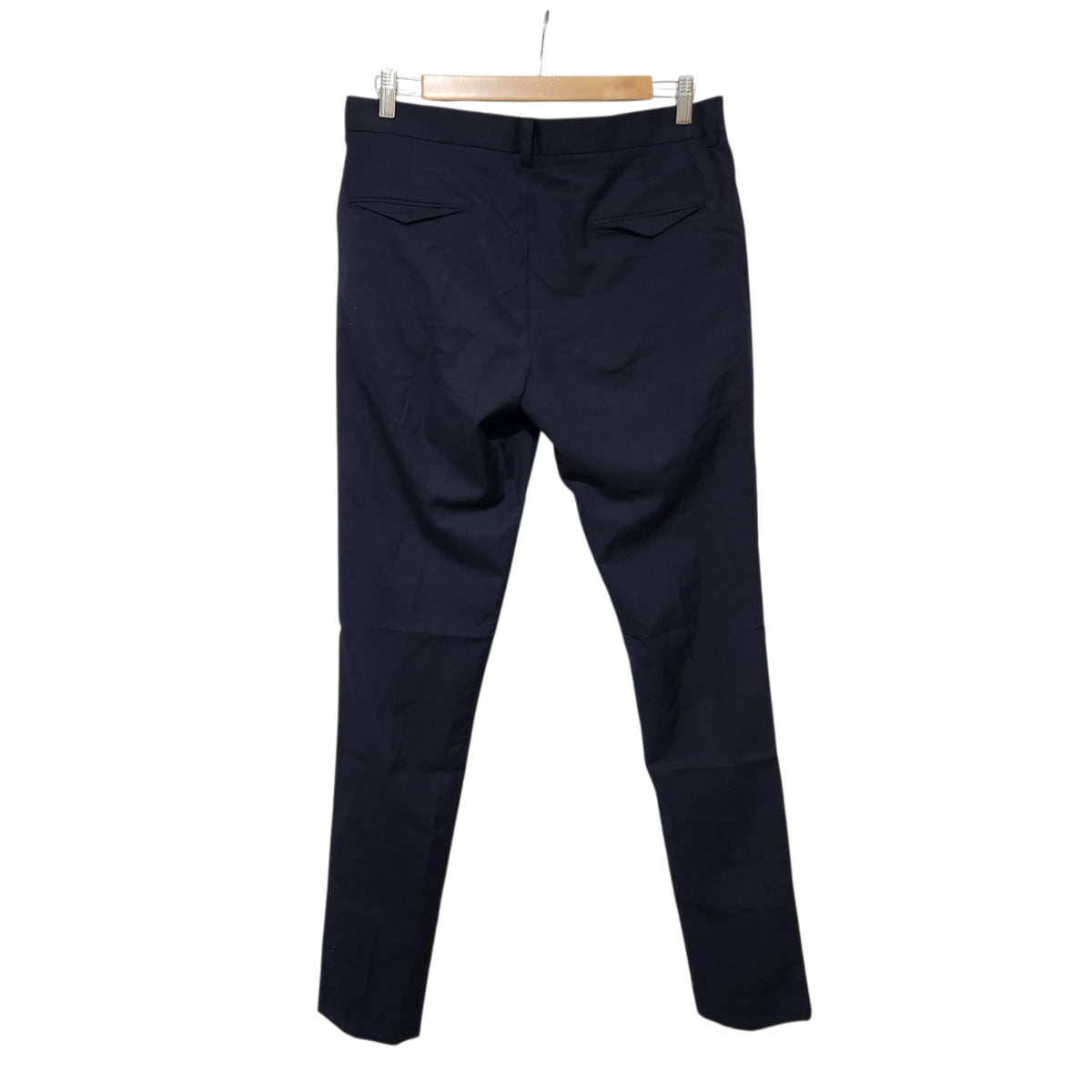 MANIA JEANS | מכנסיים מחויטים כחול נייבי לגבר | מידה אירופאית 42 (W32)