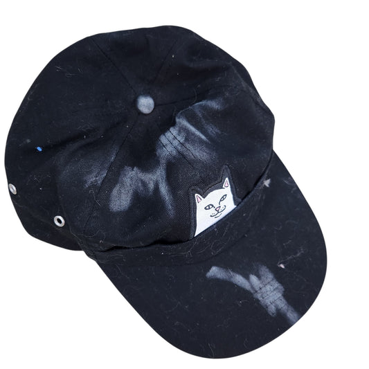 RIPNDIP | כובע מצחייה שחור Lord Nermal | מוכתם