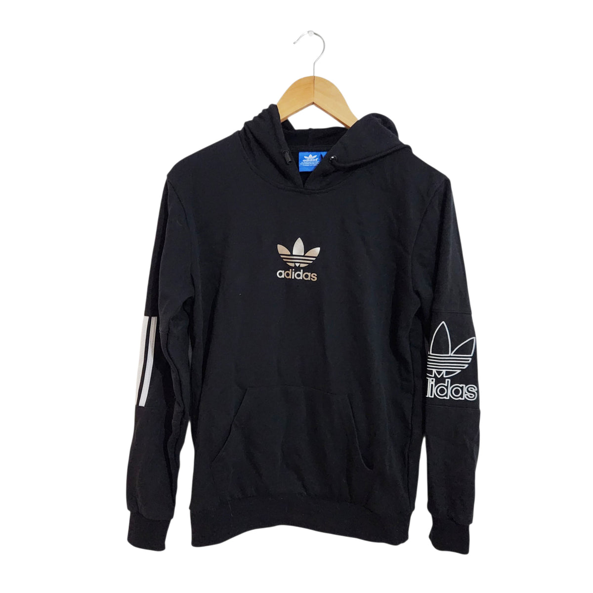 ADIDAS ORIGINALS | קפוצ׳ון שחור לילדים/נוער | גיל 15–16 | XL
