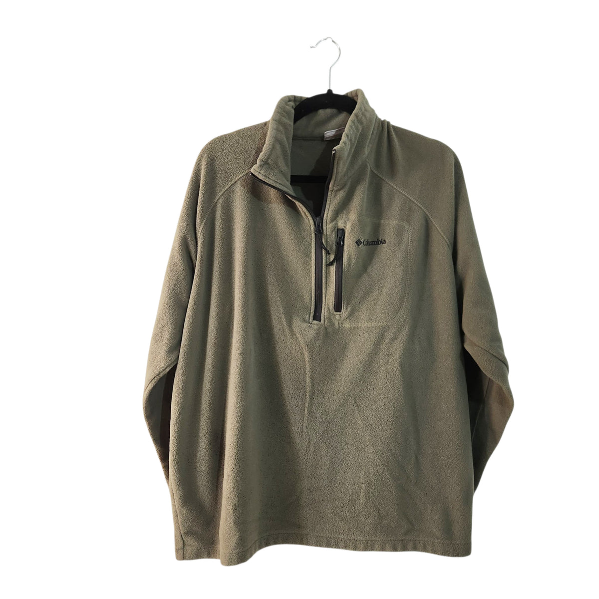COLUMBIA | פליז לגברים | XXL | ירוק זית