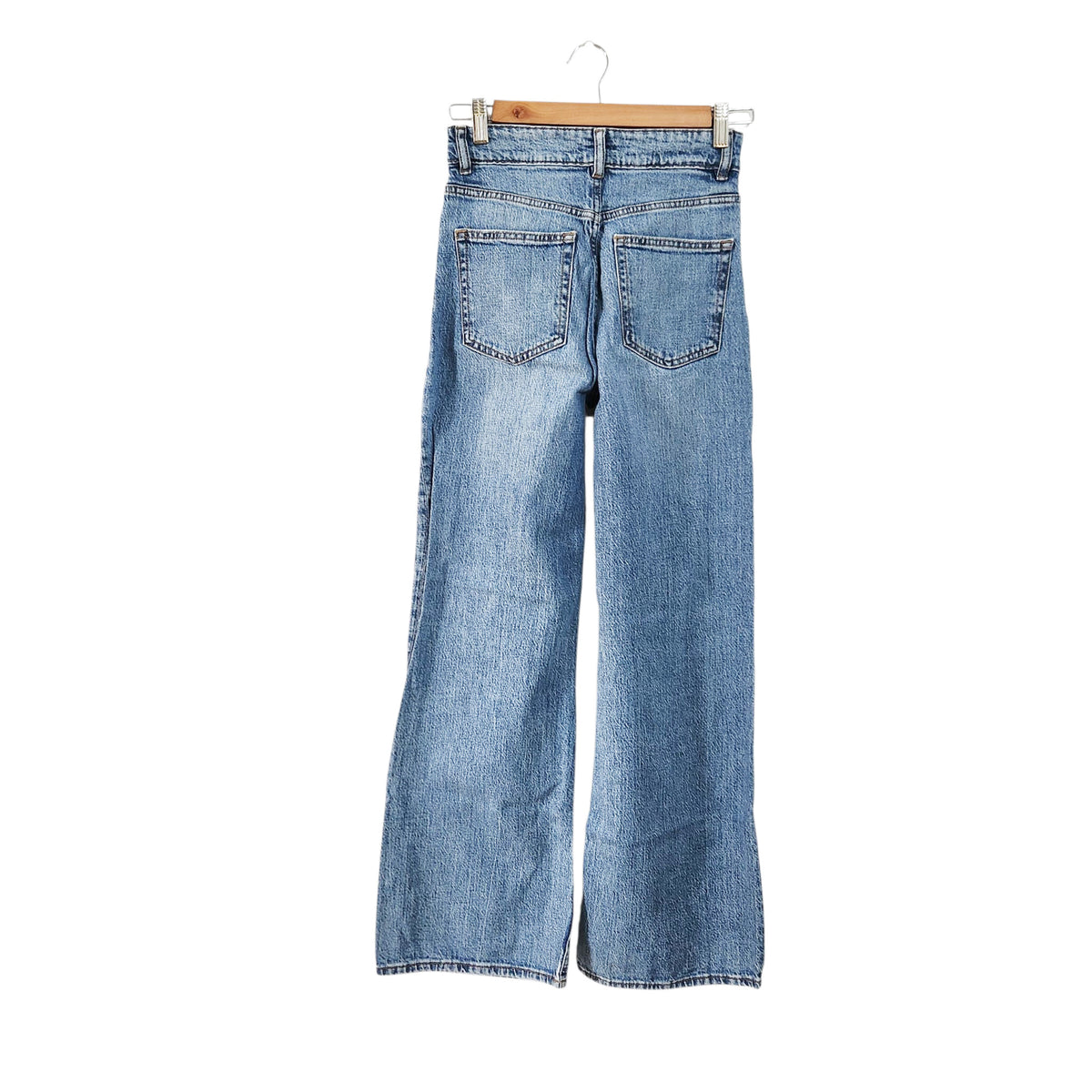 H&M | ג׳ינס Wide Leg לנשים | מידה 36 | כחול