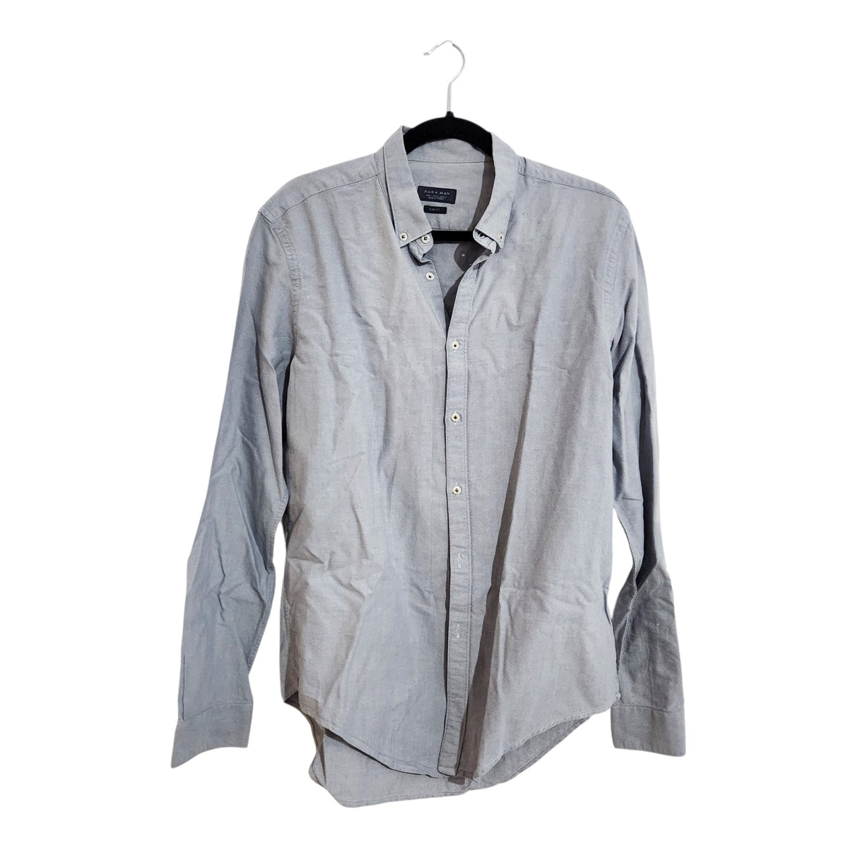ZARA MAN | חולצה מכופתרת Slim Fit | גבר | מידה L