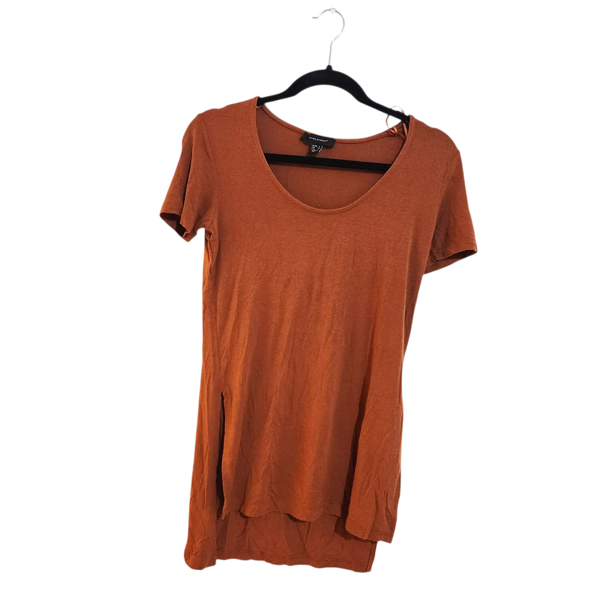 ATMOSPHERE | שמלת טי בגוון חום חלודה | נשים | 36