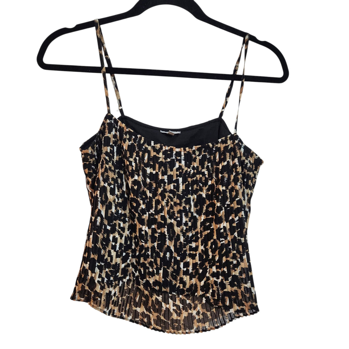 CHARLOTTE RUSSE | גופיית פליסה מודפסת | נשים | M