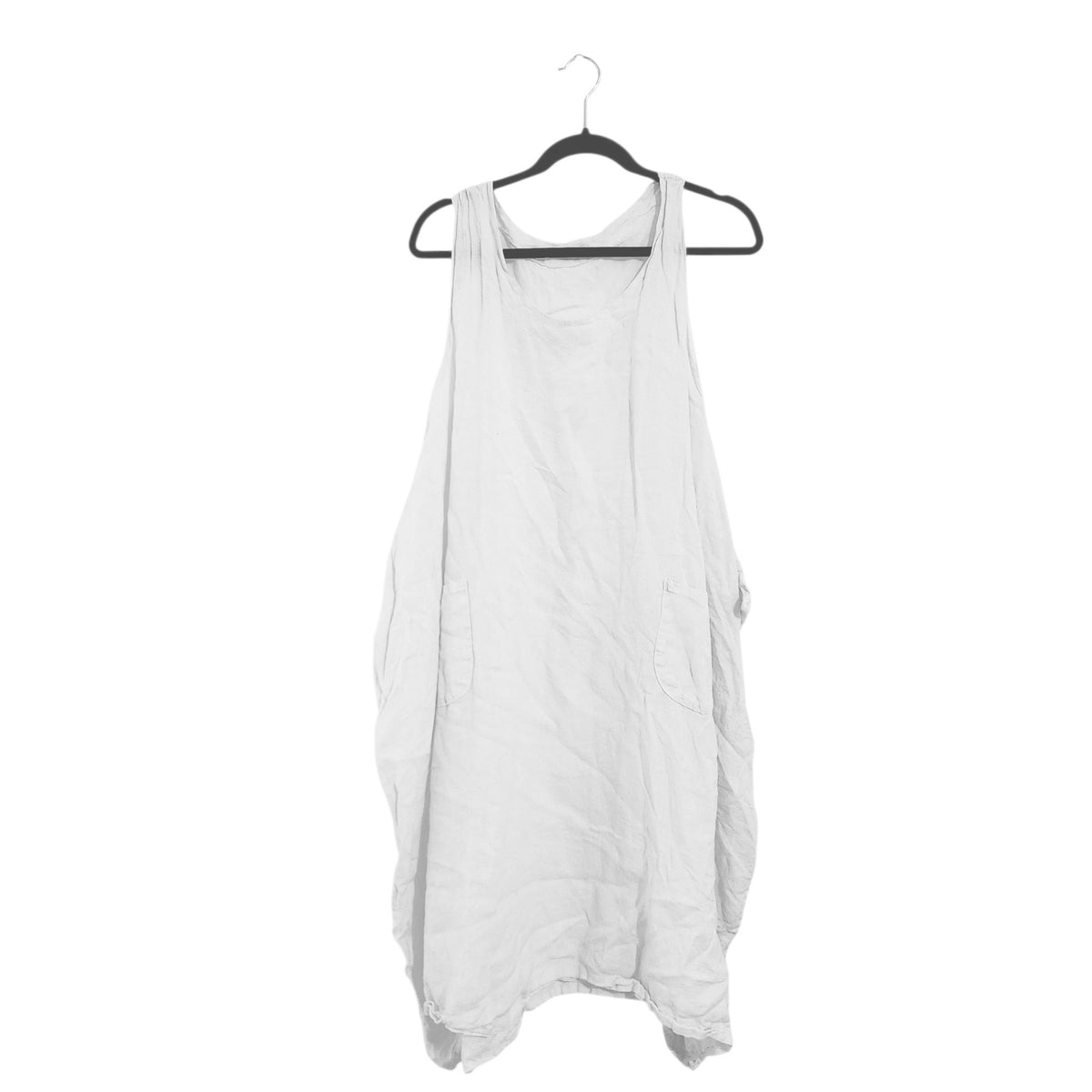 MADE IN ITALY | שמלת אוברסייז לנשים | מידה XL/XXL | שמנת