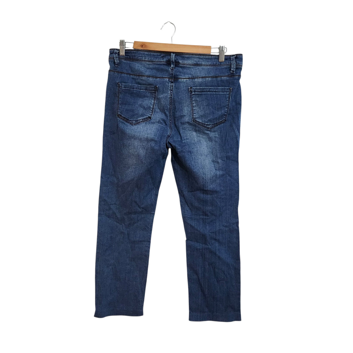 TAMNOON DENIM | ג׳ינס בגזרה ישרה | נשים | 42 | כחול