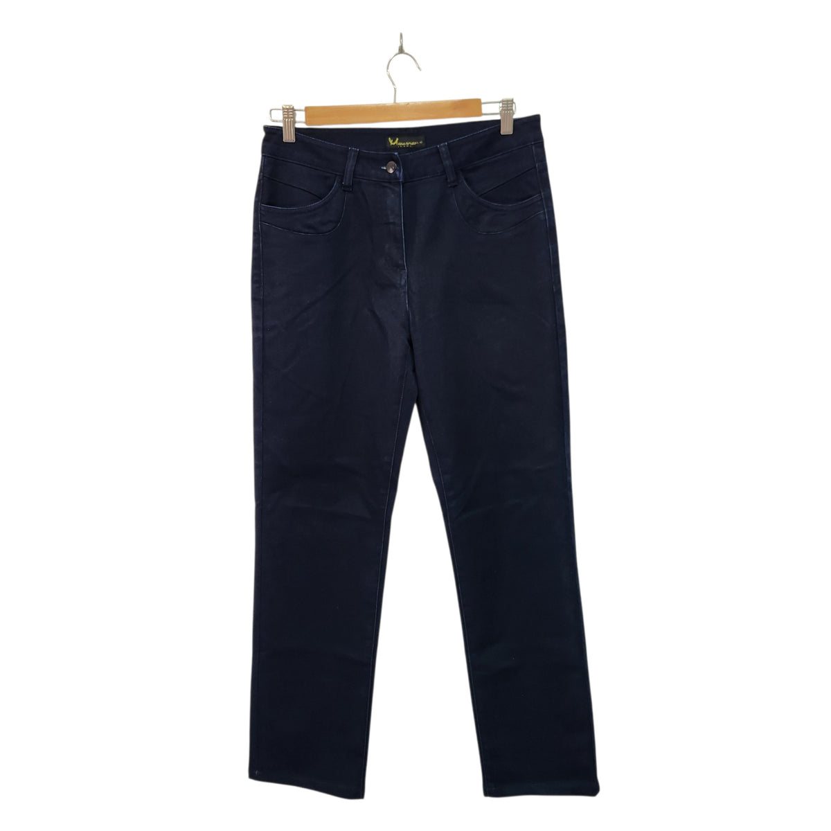 MANSNER JEANS | מכנסיים כחול כהה לנשים | 40 (L)