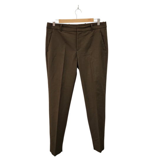 ZARA WOMAN | מכנסיים מחויטים בגוון חום זית | 40 (L)