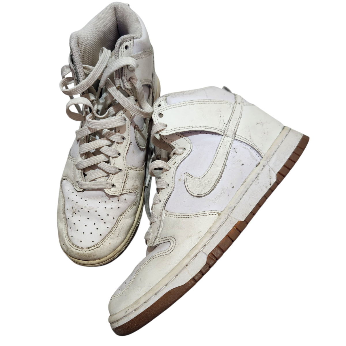 NIKE | נעלי סניקרס גבוהות לאישה | מידה 38 | לבן