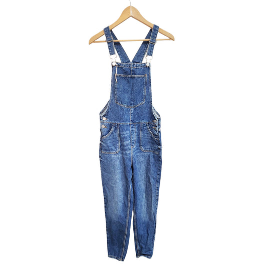 NEXT | אוברול ג׳ינס ארוך לילדה | מידה 12 (152 ס״מ)