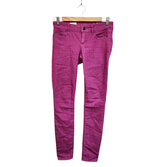 GAP 1969 | ג׳ינס סקיני ורוד פוקסיה לאישה | מידה 26/32 (XS–S)