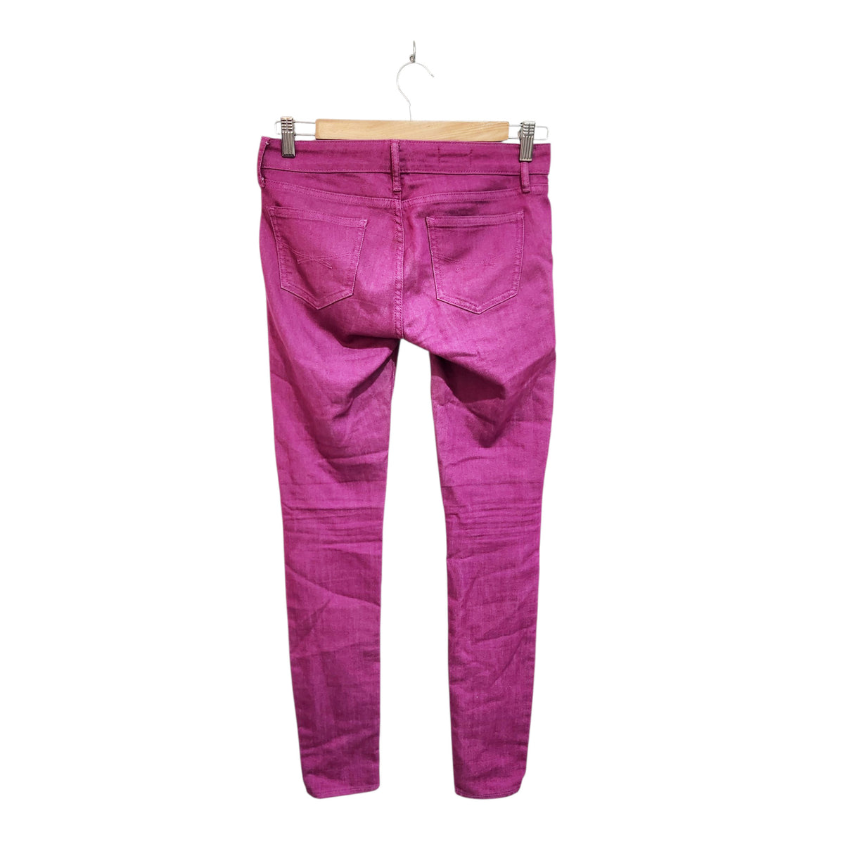 GAP 1969 | ג׳ינס סקיני ורוד פוקסיה לאישה | מידה 26/32 (XS–S)