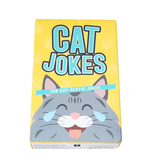 CAT JOKES | משחק קלפים עם 100 בדיחות חתולים באנגלית | בקופסה מקורית