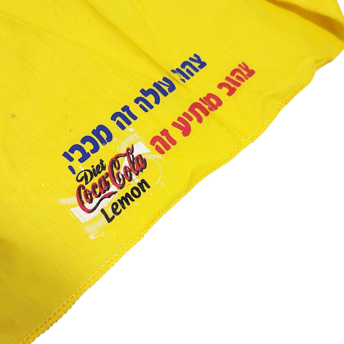 Diet Coca-Cola Lemon | בנדנה צהובה וינטג' | פריט פרסומי של קוקה קולה