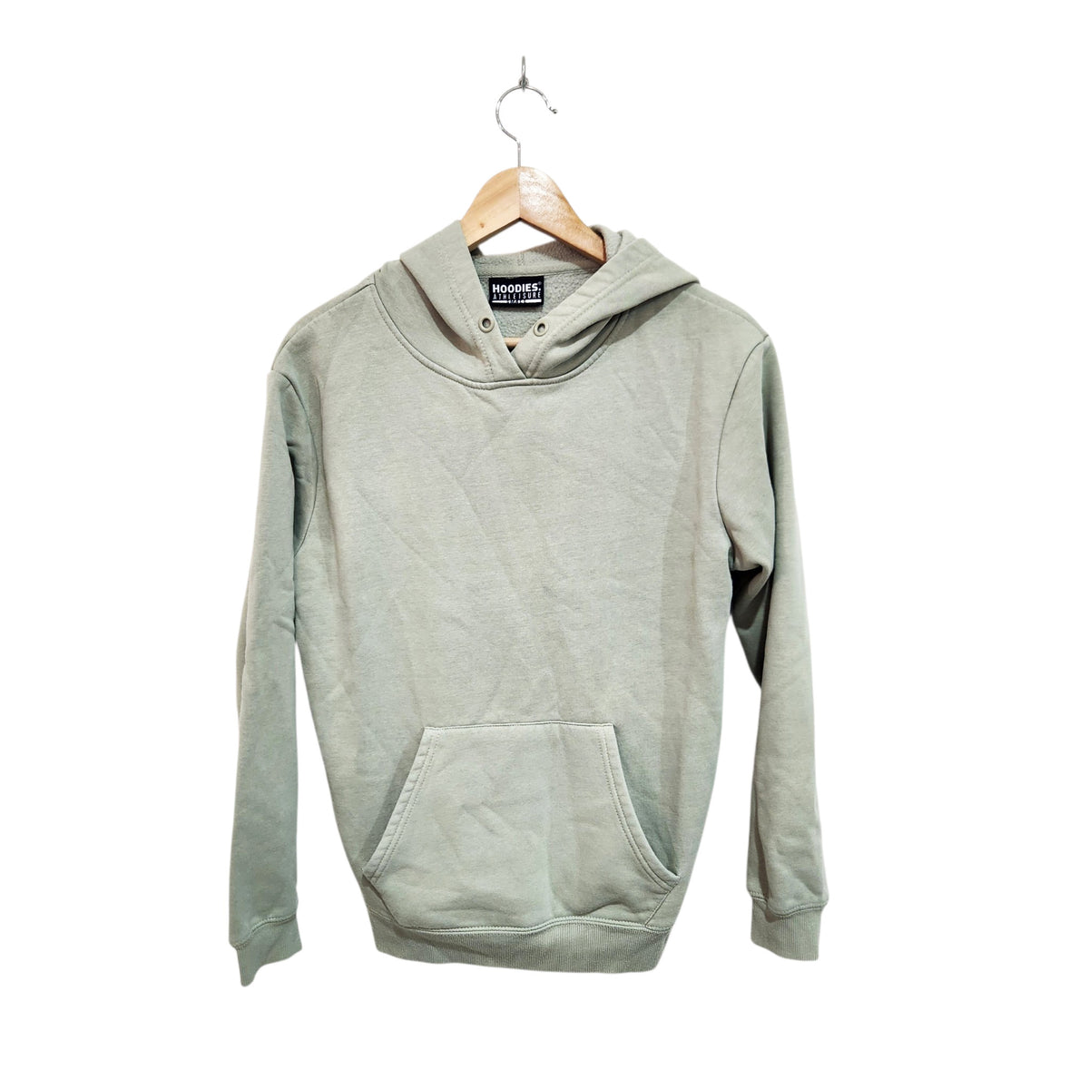 HOODIES | סווטשירט קפוצ'ון לגבר | מידה S | ירוק מרווה