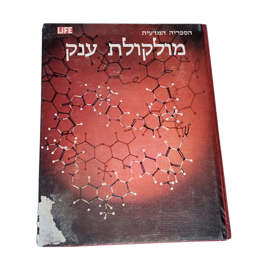 מולקולת ענק | הספריה המדעית LIFE | ספר וינטג׳ | ספרית מעריב | 1973