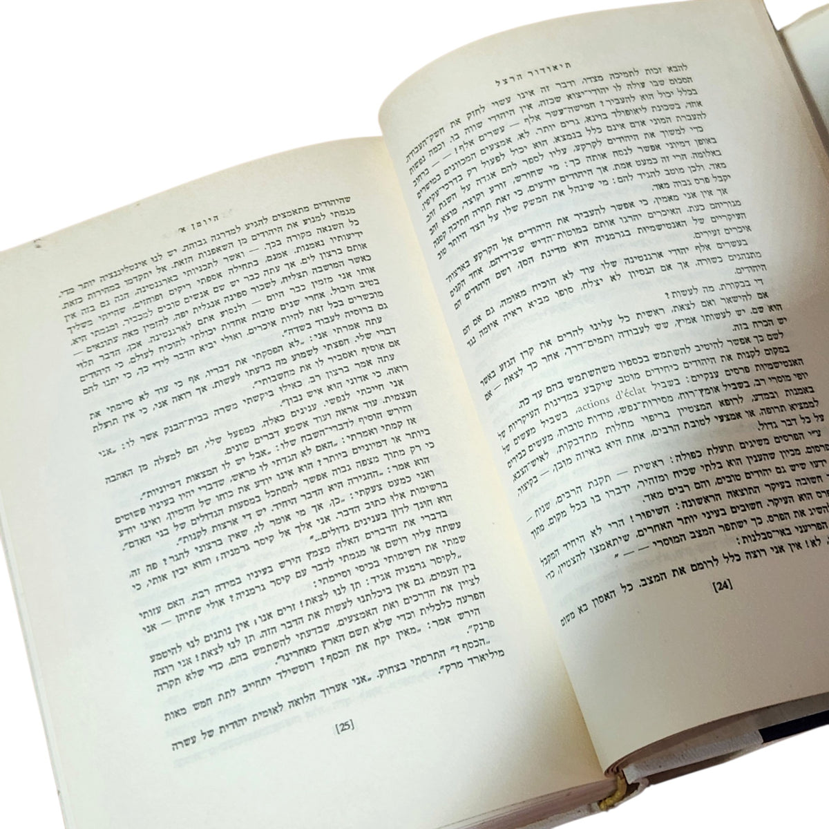 היומן א׳ | תיאודור הרצל | מהדורת וינטג׳ | היסטוריה וציונות