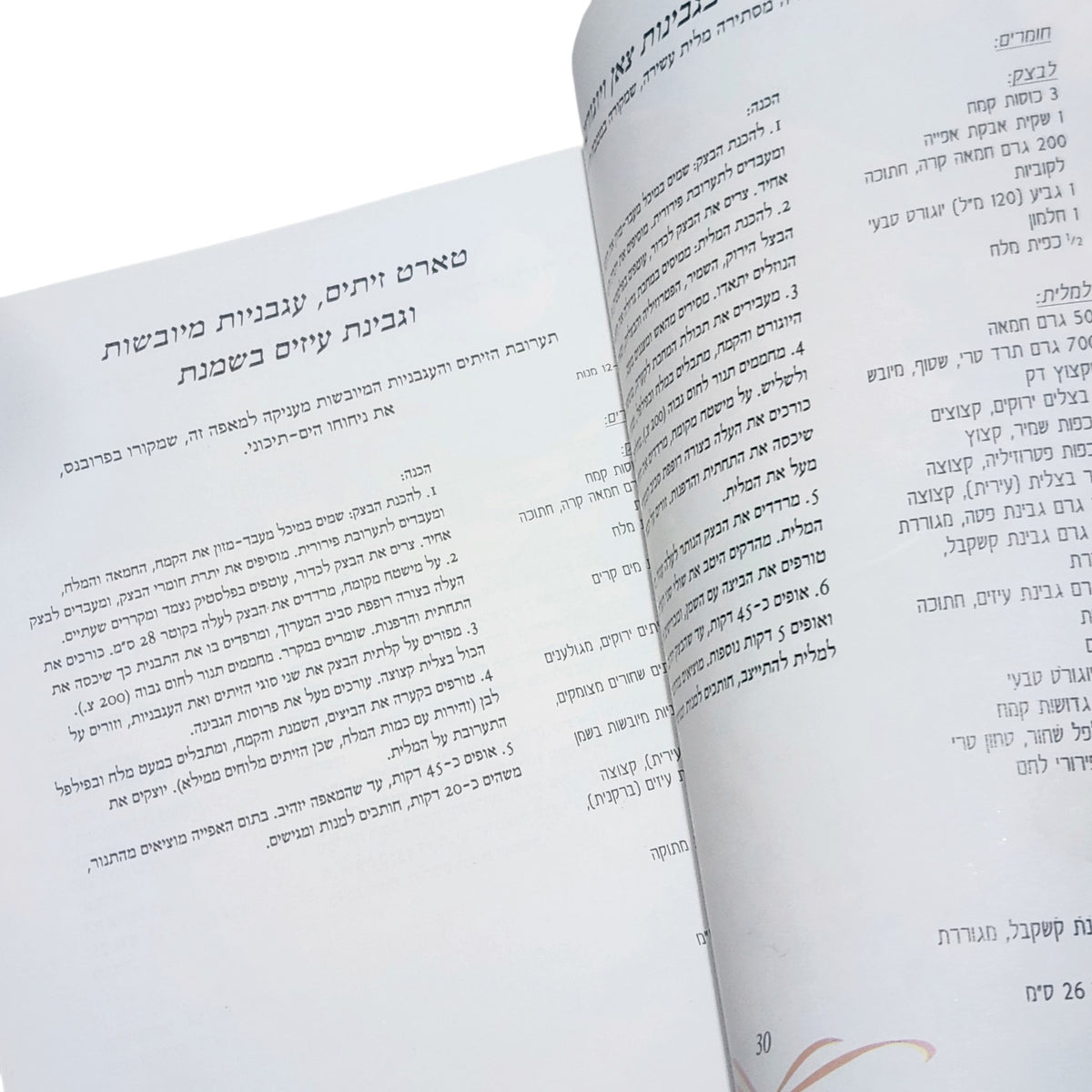 בני סיידא | מאפים פיקנטיים | ספר בישול וינטג׳