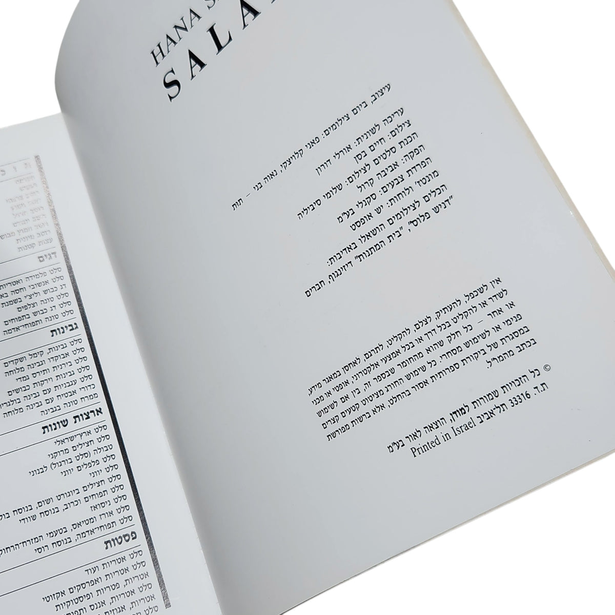 הסלטים של חנה שאולוב | ספר בישול וינטג׳ | כריכה קשה