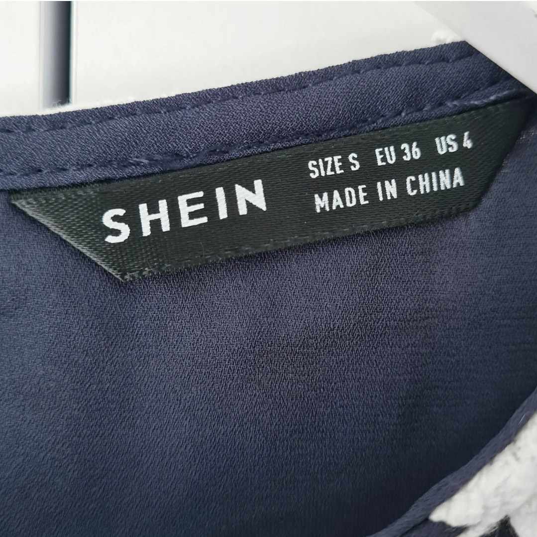 SHEIN חולצה כחולה מידה S