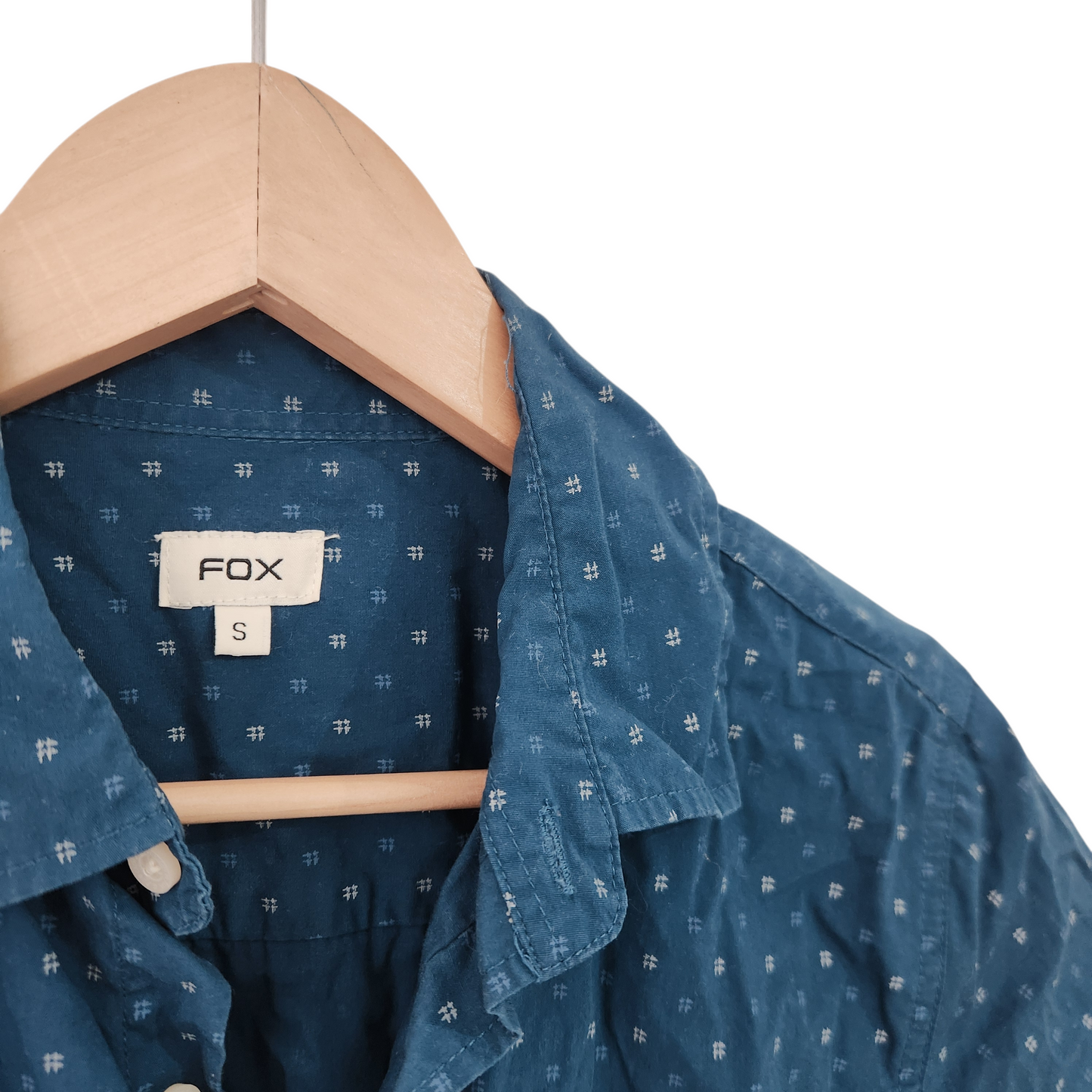 FOX חולצה מכופתרת לגבר מידה S