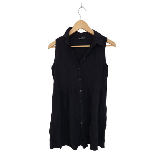 STRADIVARIUS שמלה שחורה לאישה מידה M