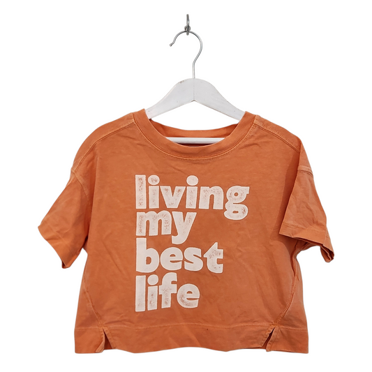 OLD NAVY חולצה קצרה לילדות גיל 5-6