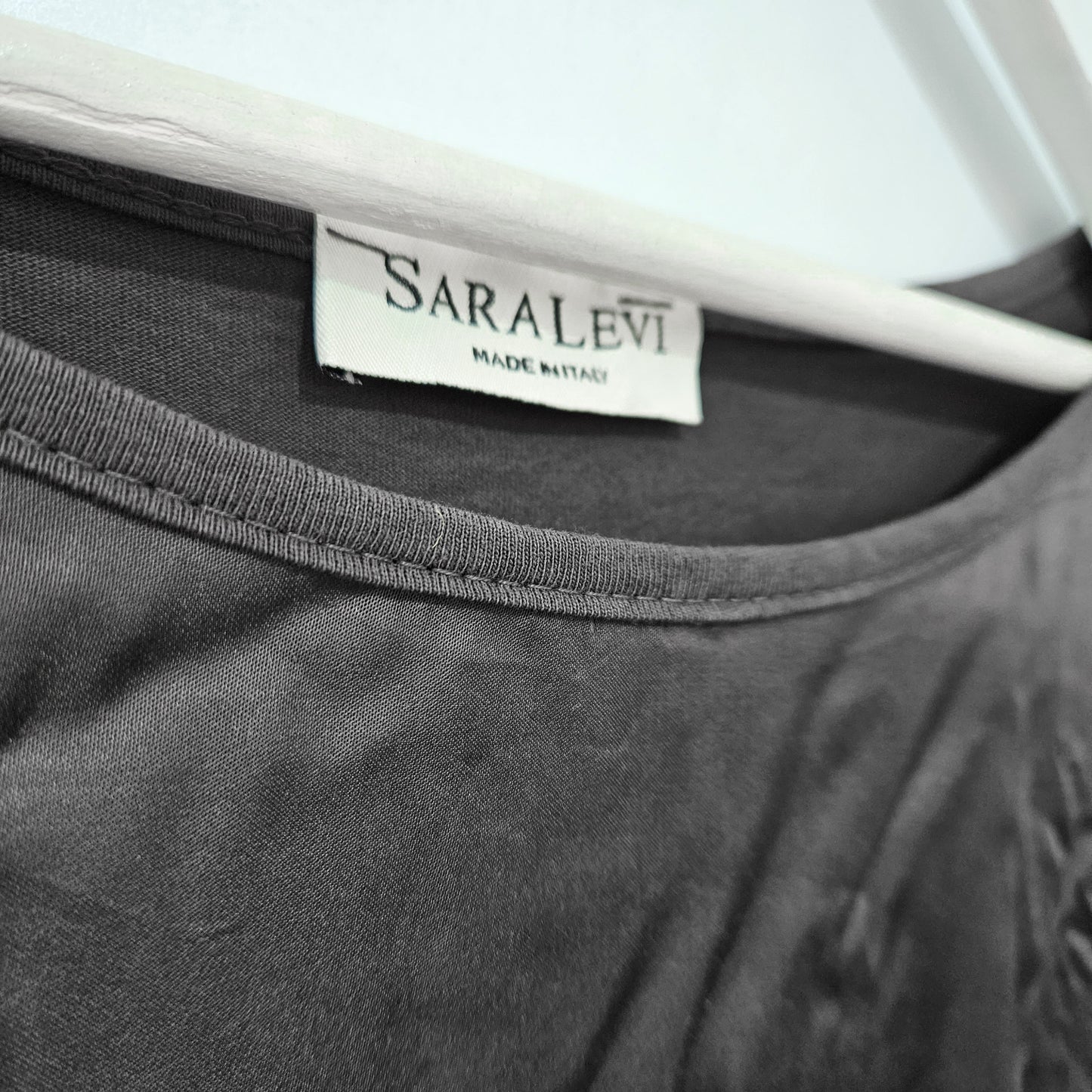 Sara levi חולצת נשים אפורה מידה XXL / XXXL‏