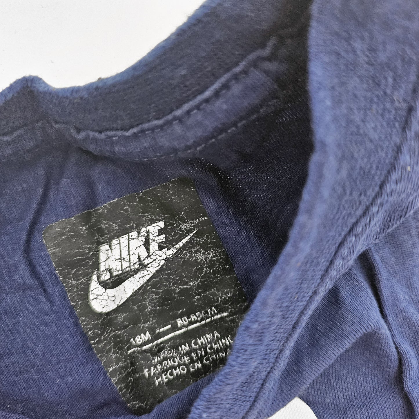 NIKE גופיה כחולה לילדים מידה 12-18 חודשים‏