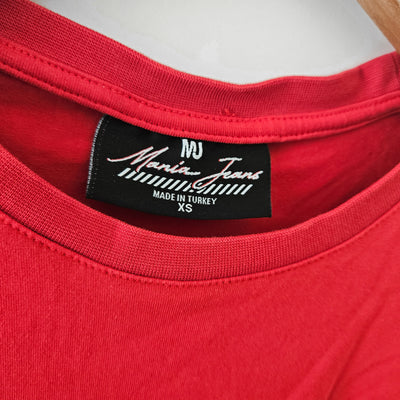 MANIA JEANS חולצה קצרה לגבר מידה XS‏