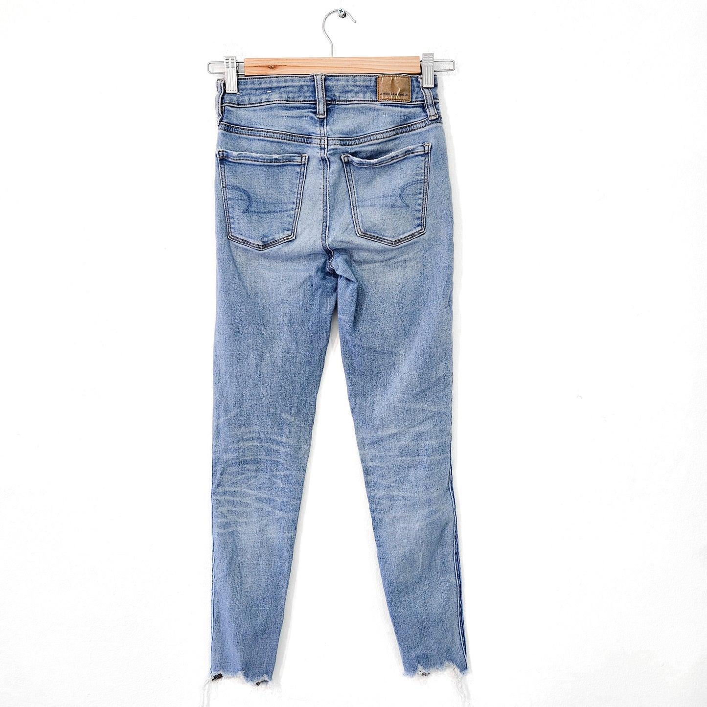 American eagle ג'ינס סקיני לאישה מידה 0 34