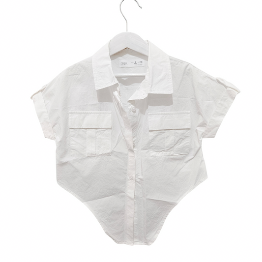 ZARA חולצה קצרה לילדות גיל 5