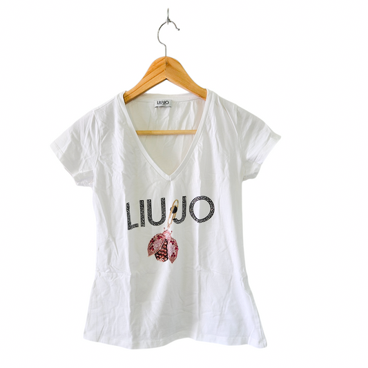 LIU-JO חולצה קצרה לאישה מידה S‏