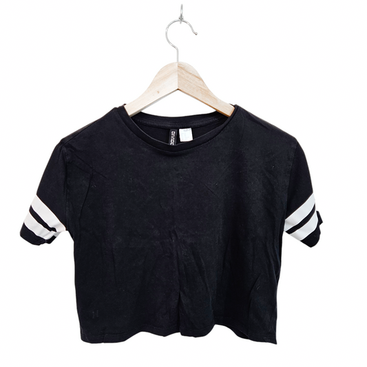 H&M חולצה קצרה לאישה מידה XS‏