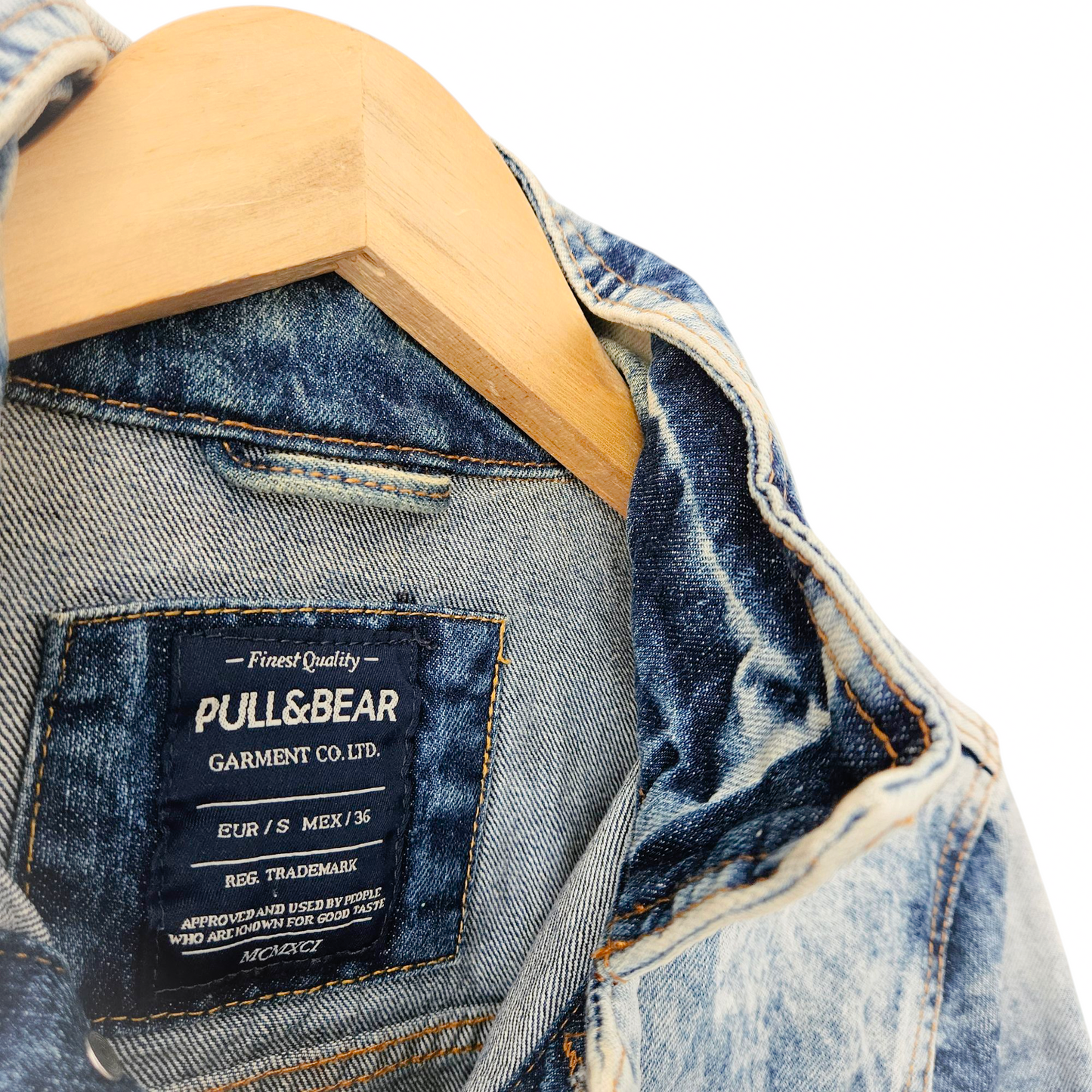 Pull&Bear ג'קט ג'ינס לאישה מידה S‏