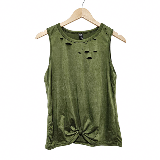 Shein גופיה ירוקה לאישה מידה XS‏
