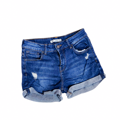 Bershka ג'ינס קצר לאישה מידה 34