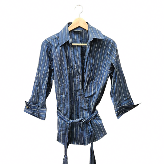 ZARA חולצה מכופתרת לאישה מידה XL‏