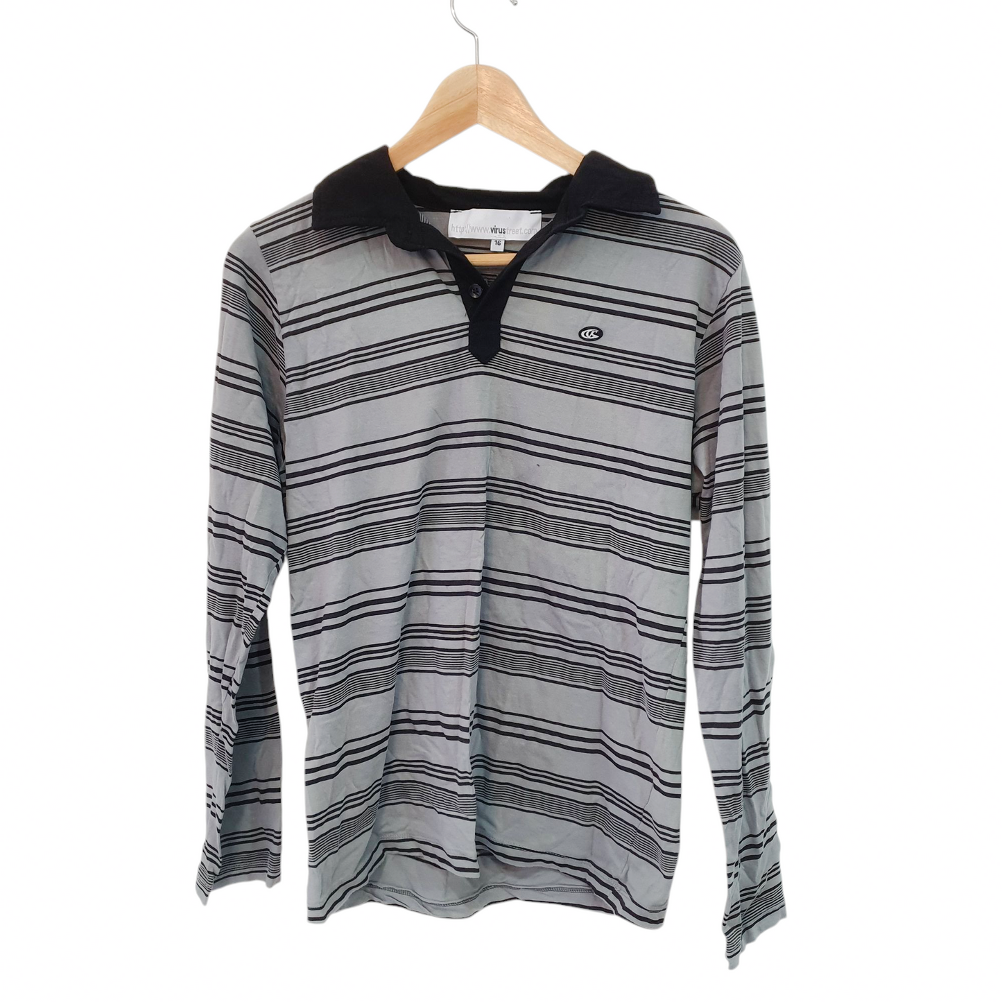 Virus חולצה ארוכה דקה לנער גיל 16