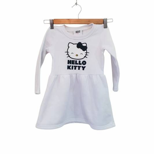 HELLO KITTY שמלה ארוכה לילדות גיל 4