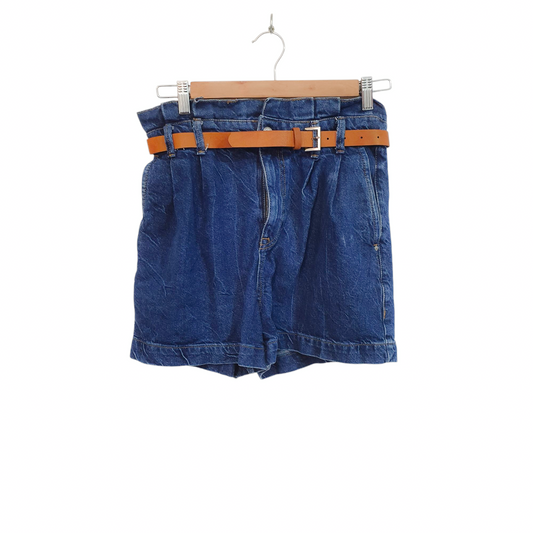 ZARA ג'ינס קצר לאישה מידה 36