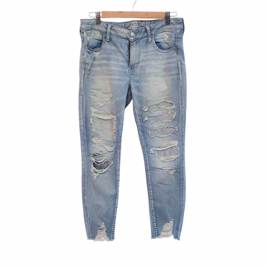 AMERICAN EAGLE ג'ינס לאישה מידה 12
