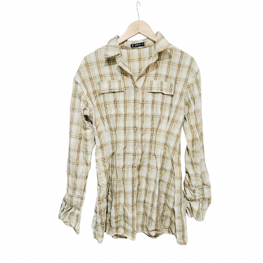 SHEIN שמלה מכופתרת לאישה מידה S‏