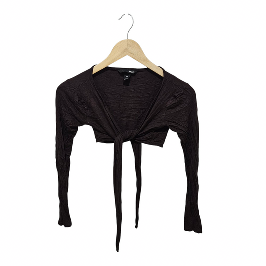 H&M עליונית קשירה דקה לאישה מידה XS‏