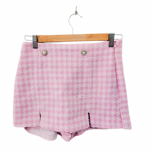 ZARA מכנס חצאית ורוד לאישה מידה S‏