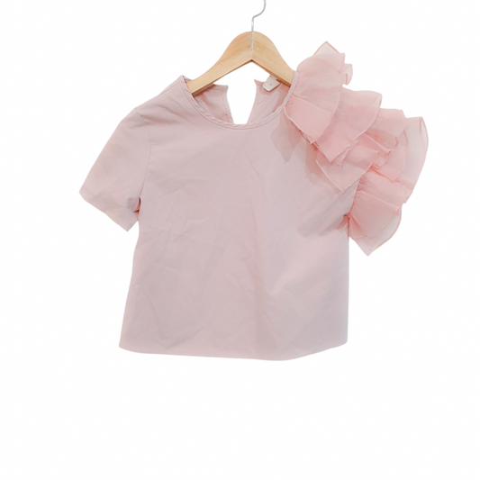 Shein חולצה קצרה לילדות גיל 9